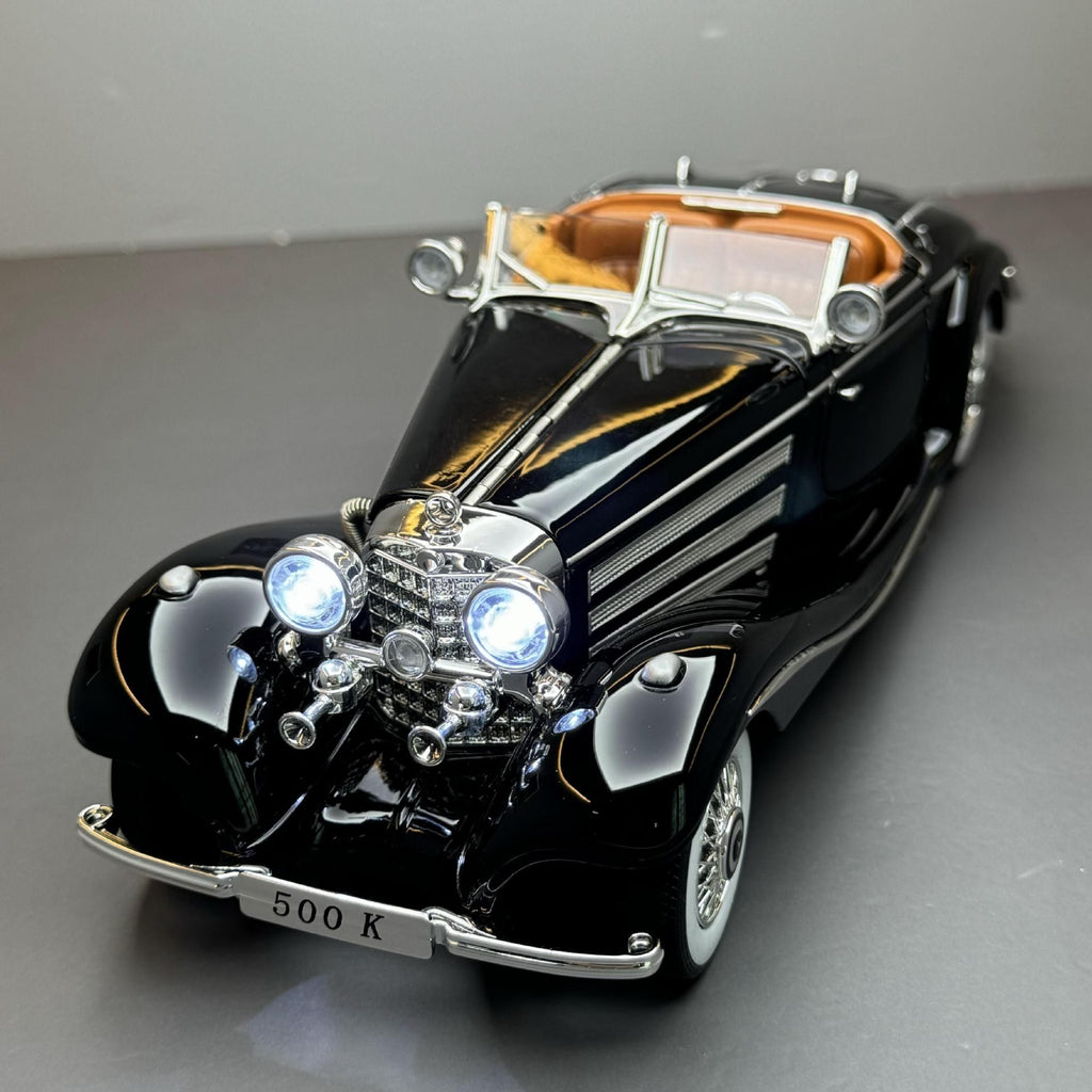 Metal Car Model - Benz 500K  / 6 inch 15cm  /  1：32  - FREE Shipping