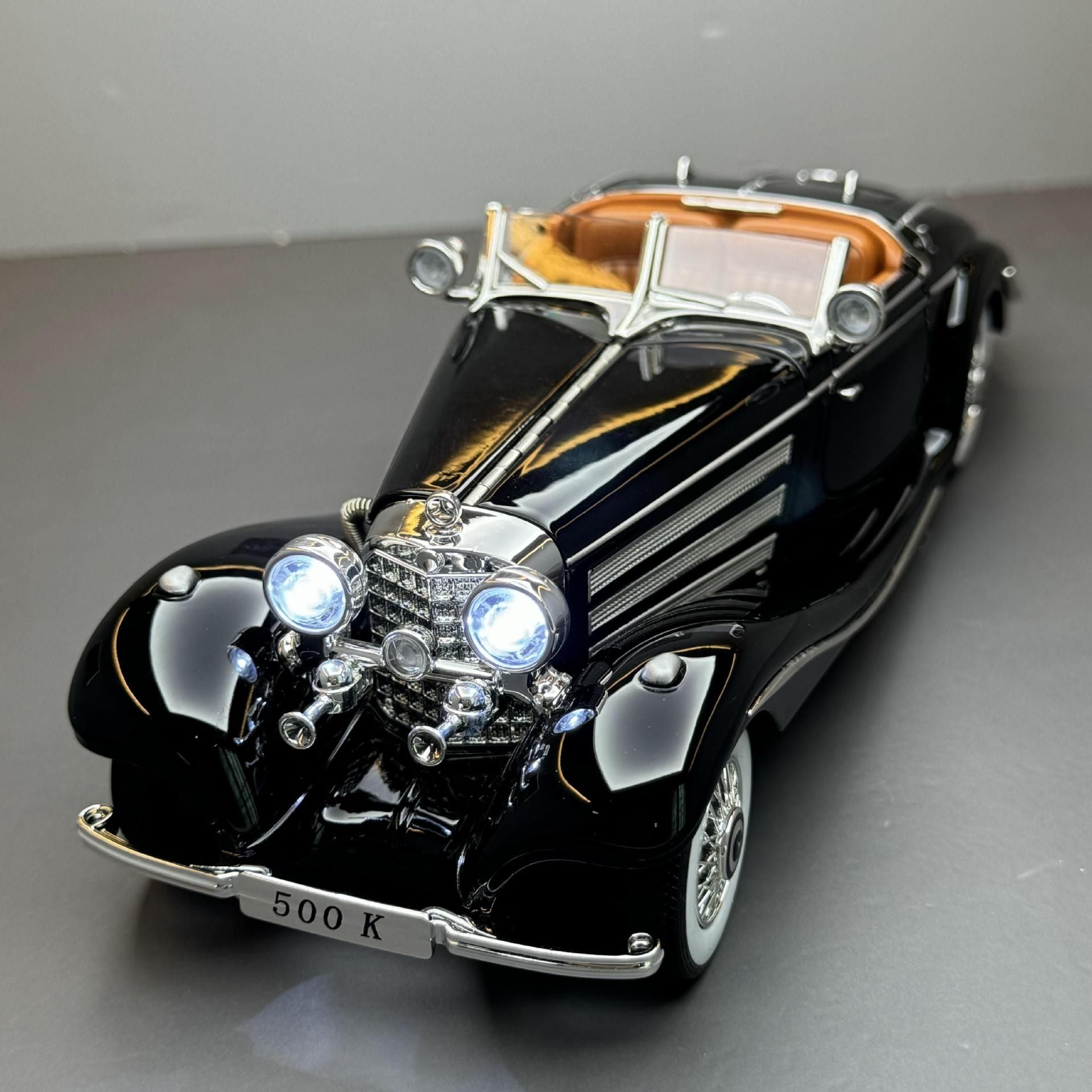 Metal Car Model - Benz 500K  / 8 inch 22cm  /  1：24  - FREE Shipping