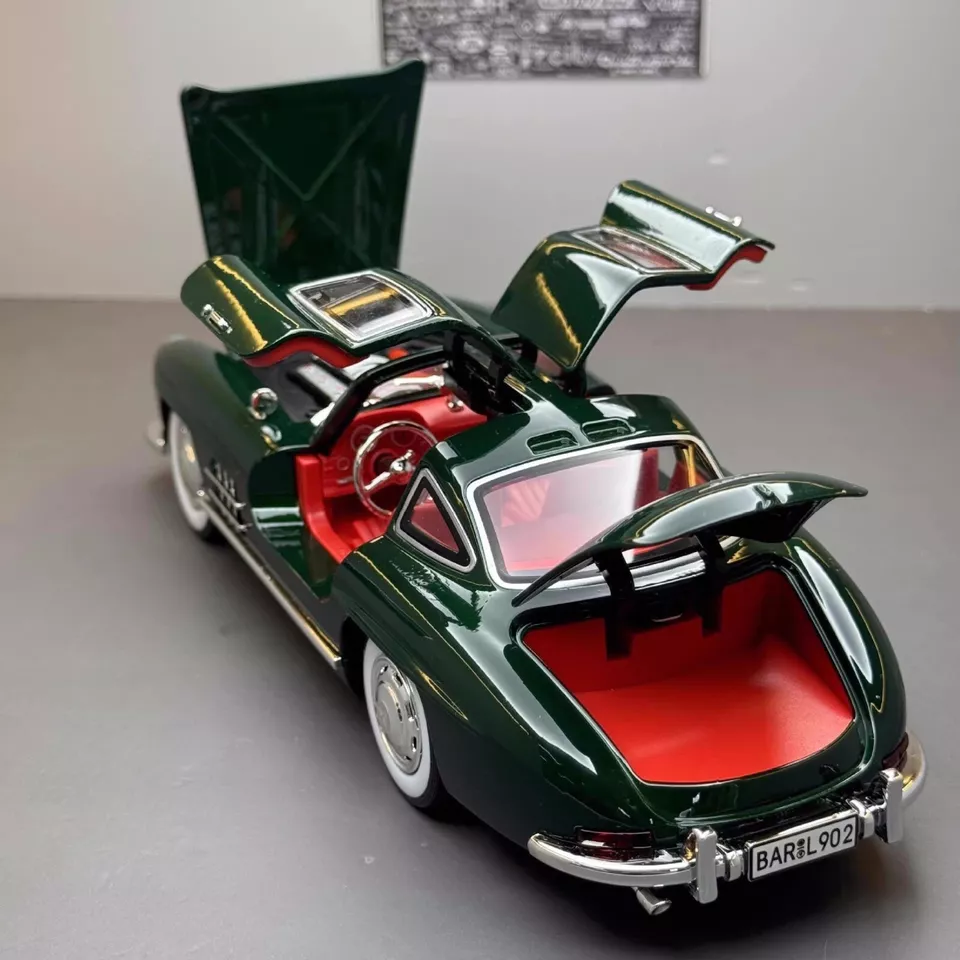 Metal Car Model - Benz 300 SL 1：32  15cm 6 inch  - Free Shipping