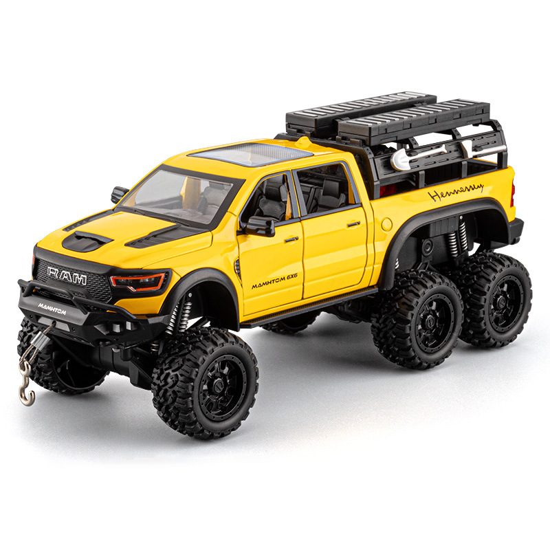 Metal Car Model - Dodge RAM 1000 TRX Mammoth  / 8 inch 22cm  /  1：24  - FREE Shipping