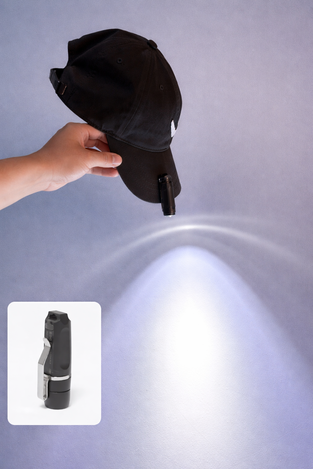 A500 Tiny Pro Flashlight for Auto repair ，Dog walking ，Morning Jogging ，Camping ，Hiking - Free Your Hand  - 3 Hours - 24 Hours - FREE Shipping